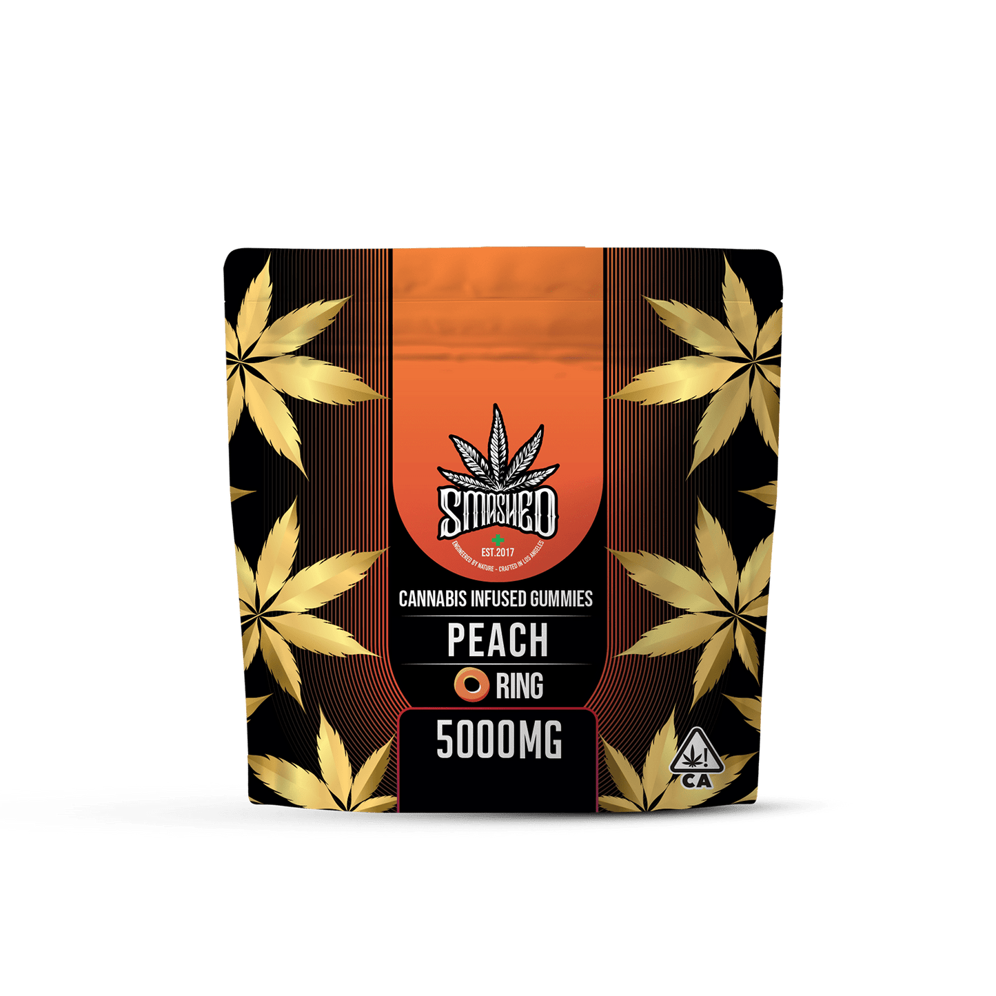 5000mg Smashed Peach Rings - Smashed Brand -