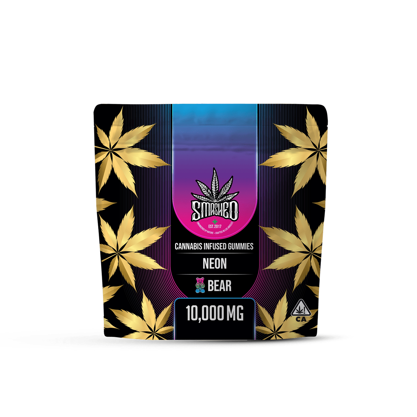 Smashed 10,000mg Neon Bears - Smashed Brand -
