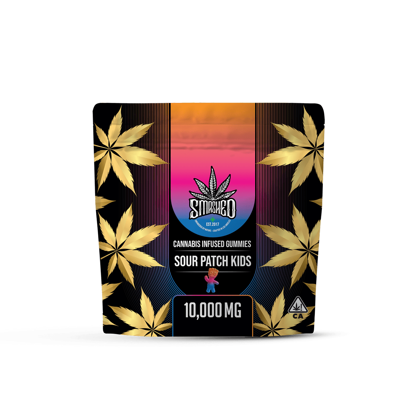 Smashed 10,000mg Sour Patch Kids - Smashed Brand -