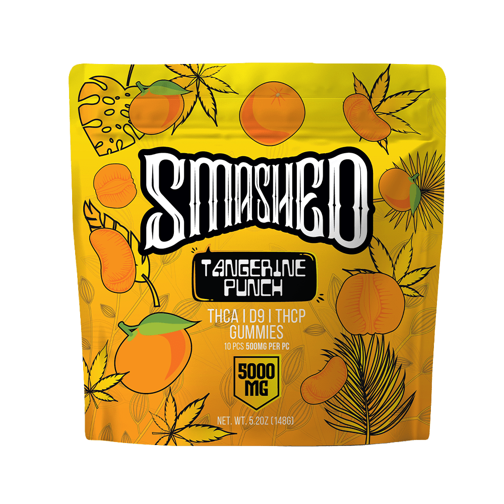 Smashed 5000mg THCA Tangerine Punch - Smashed Brand -