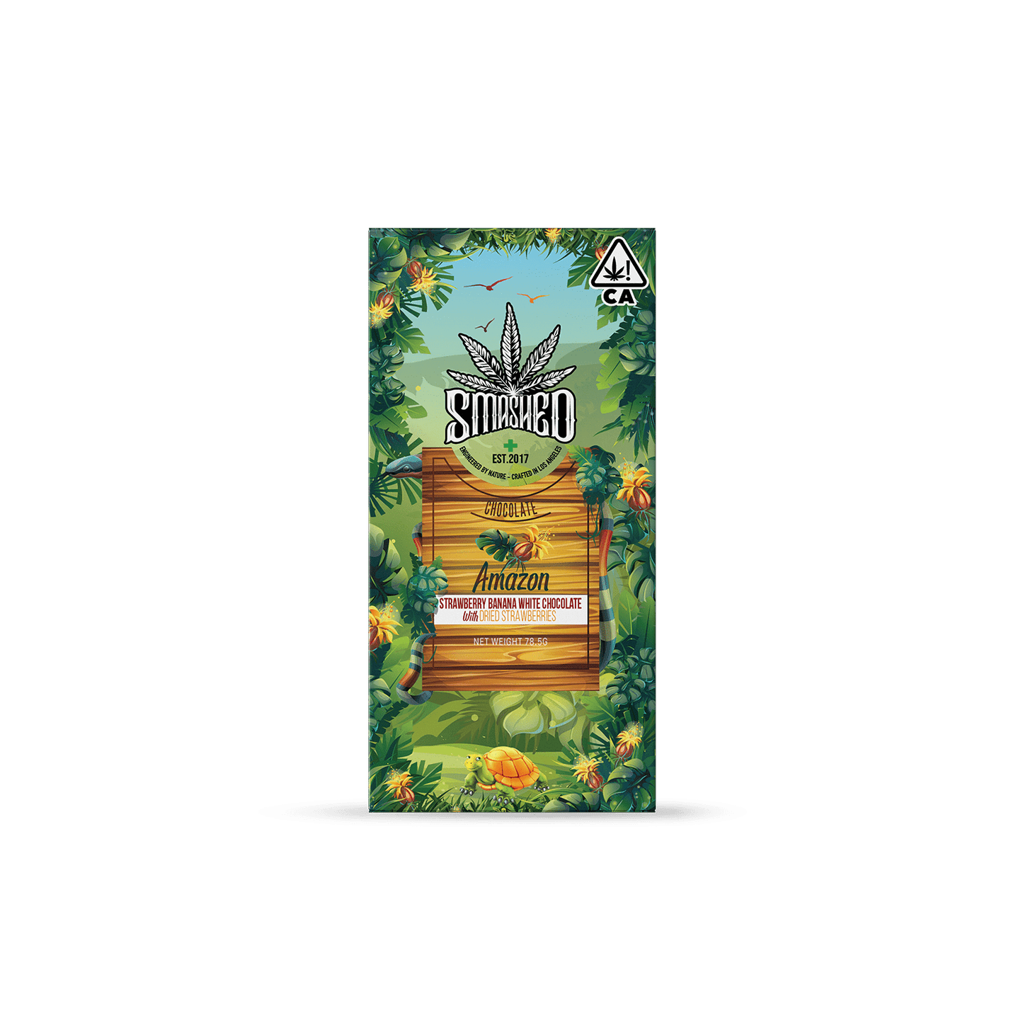 5000mg Smashed Amazon Chocolate Bar - Smashed Brand - 