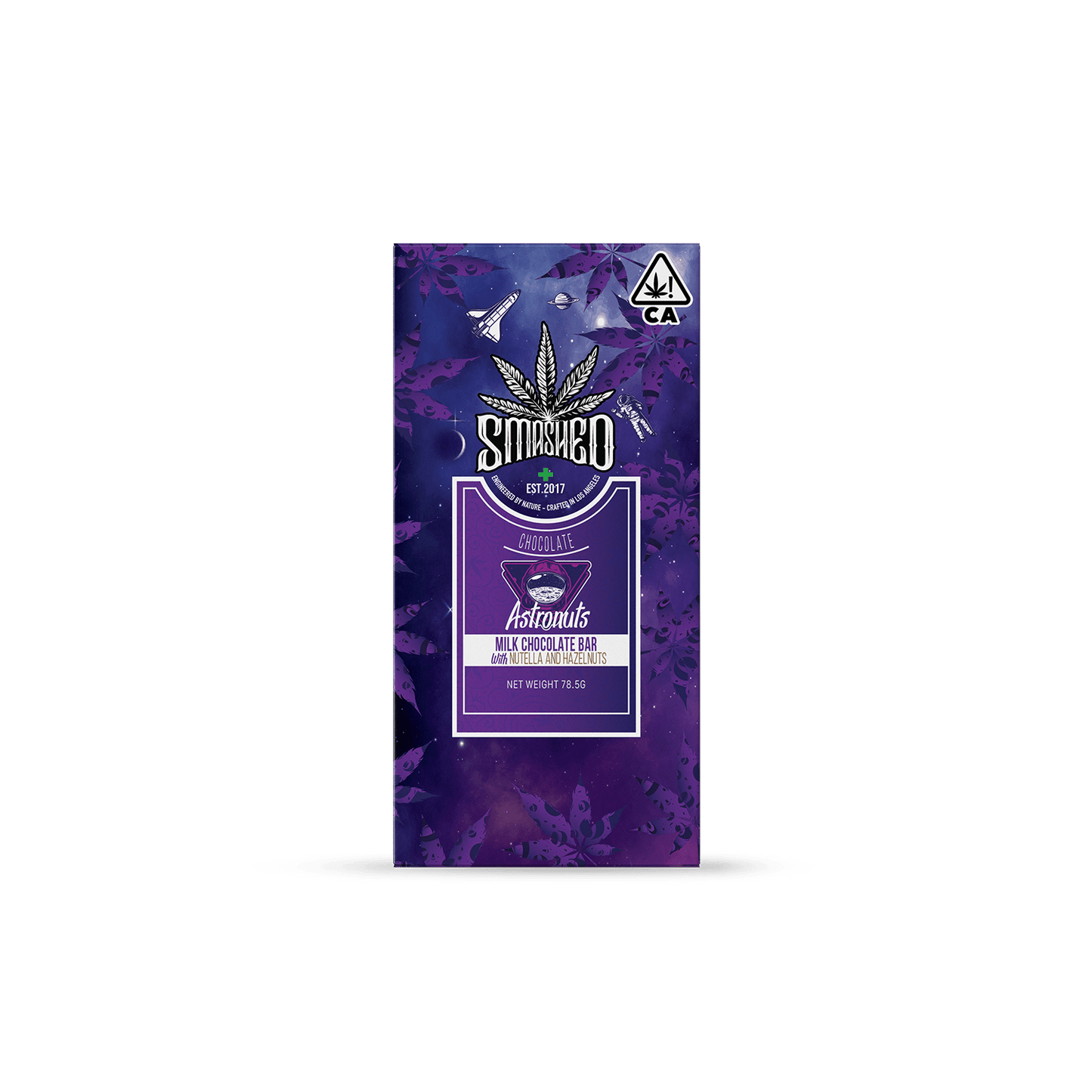 5000mg Smashed Astronuts Chocolate Bar - Smashed Brand - 