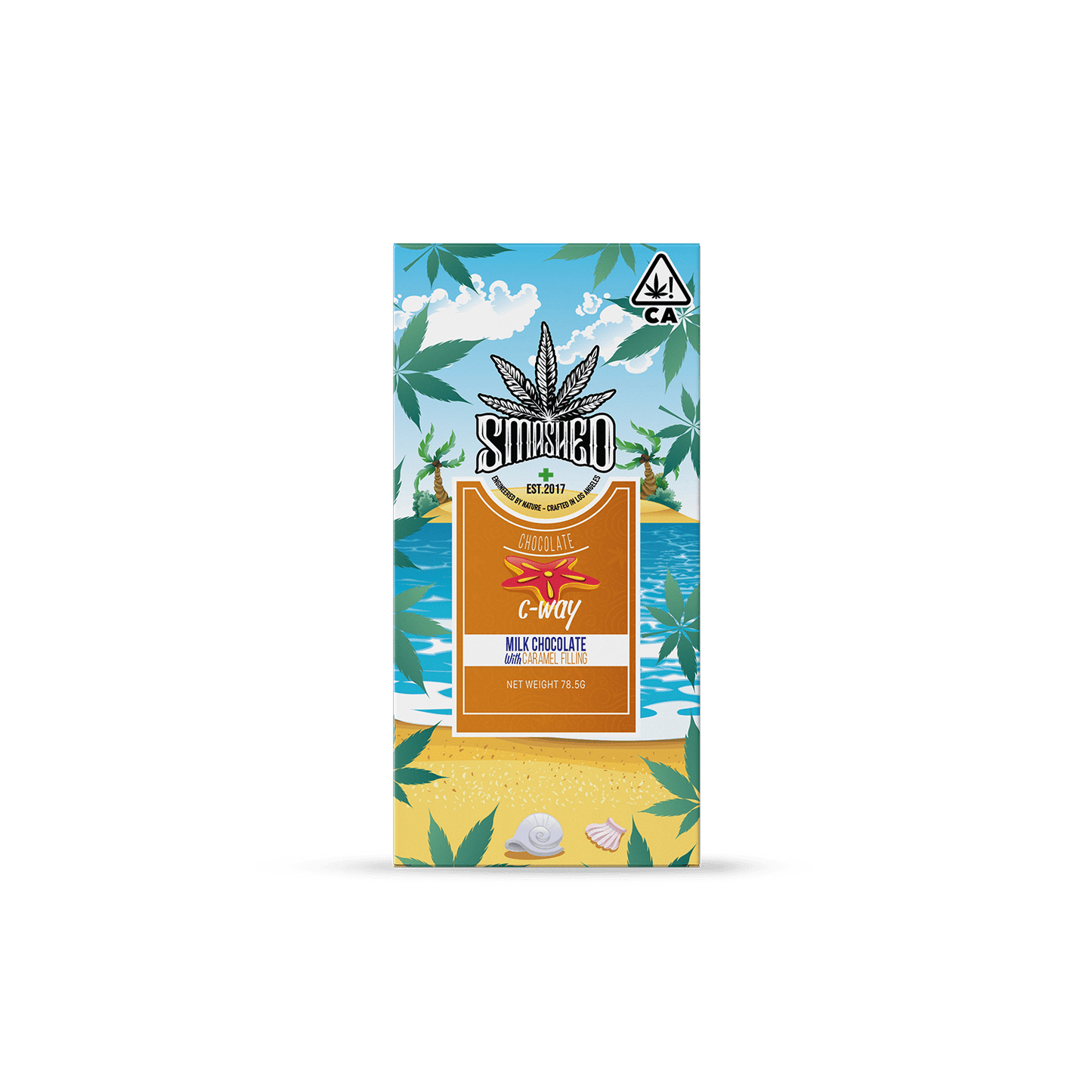 5000mg Smashed C - Way Chocolate Bar - Smashed Brand - 