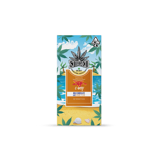 5000mg Smashed C - Way Chocolate Bar - Smashed Brand - 