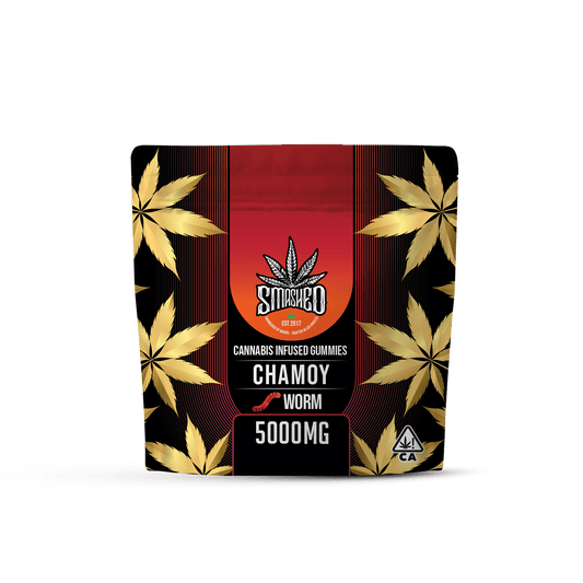 5000mg Smashed Chamoy Worms - Smashed Brand - 