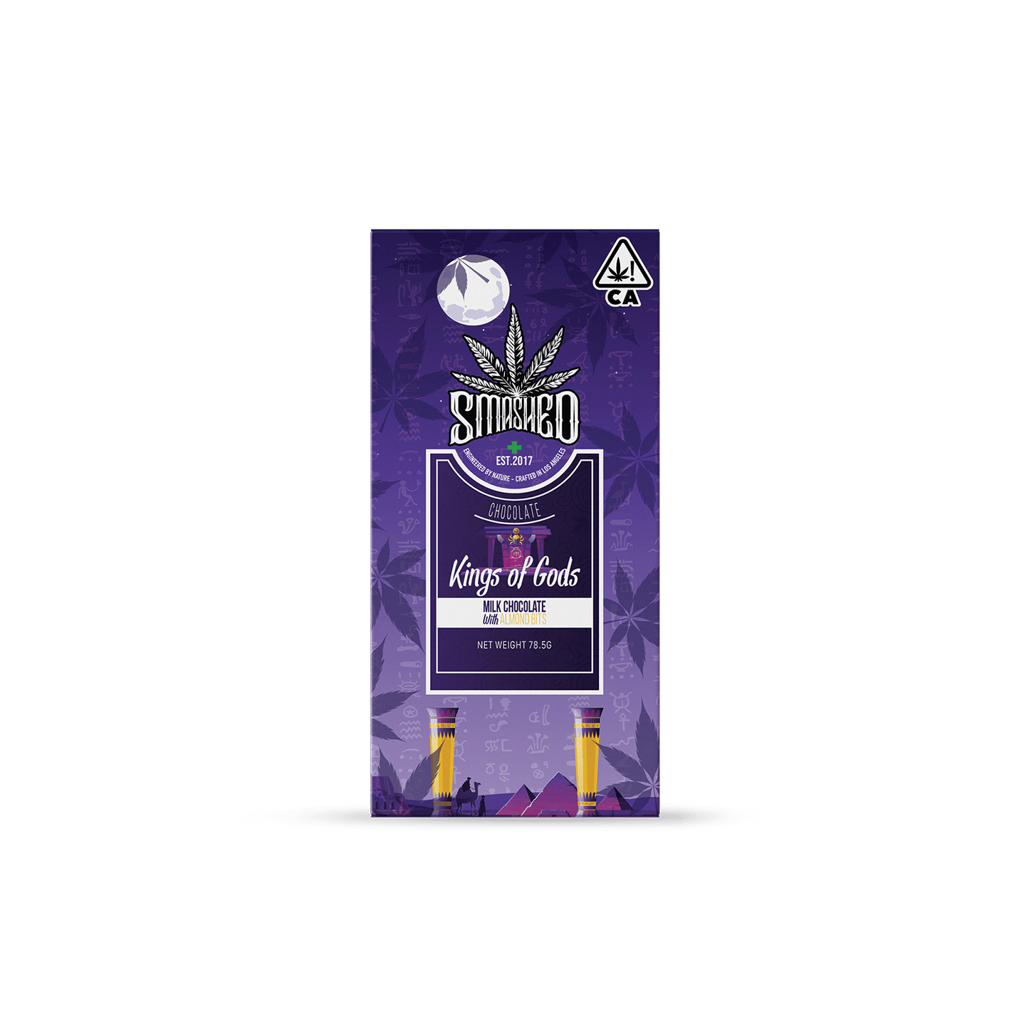 5000mg Smashed Kings Of Gods Chocolate Bar - Smashed Brand - 