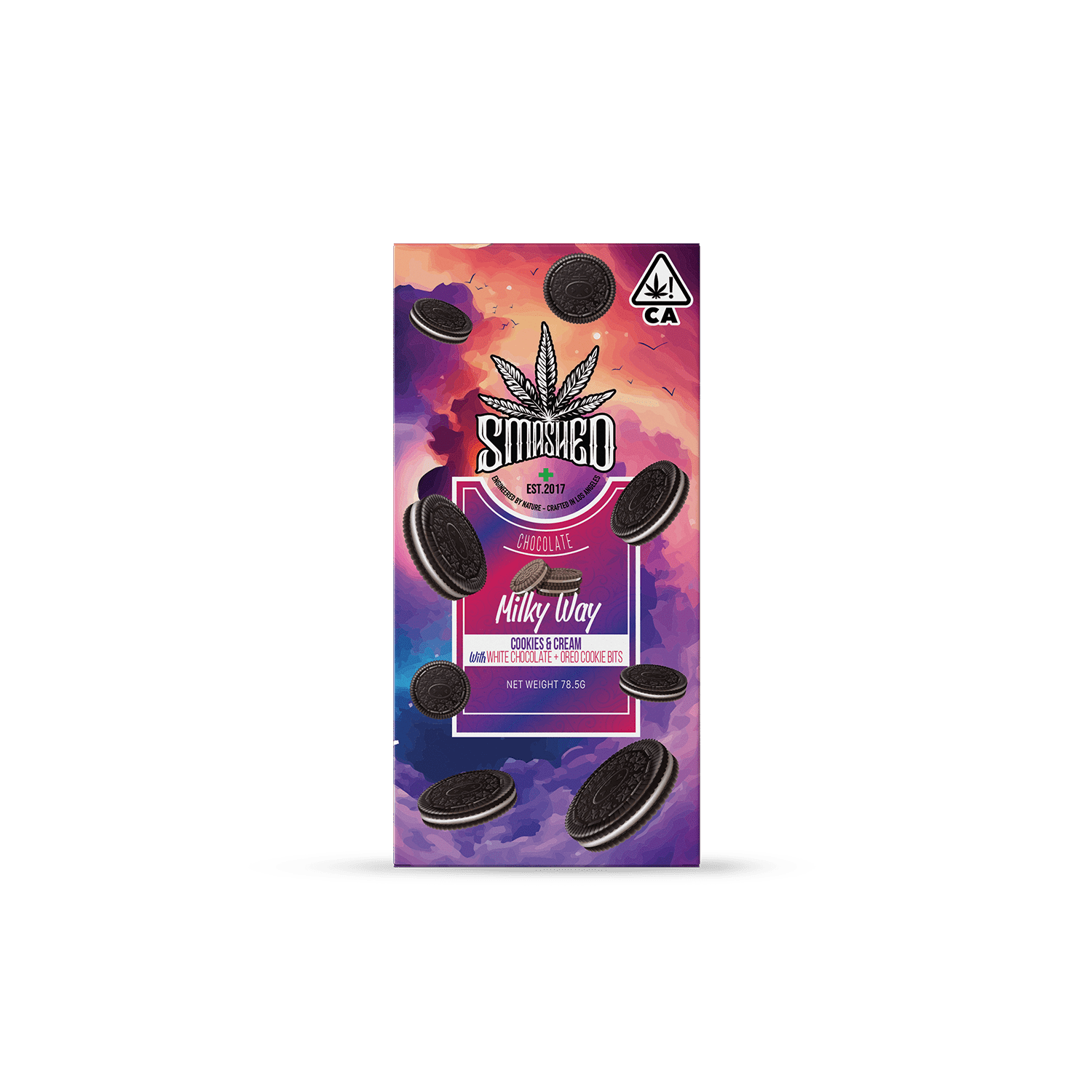 5000mg Smashed Milky Way Chocolate Bar - Smashed Brand - 