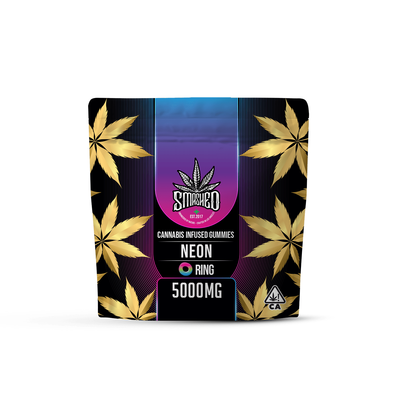 5000mg Smashed Neon Rings - Smashed Brand - 