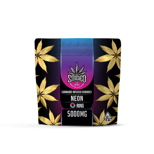 5000mg Smashed Neon Rings - Smashed Brand - 