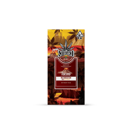 5000mg Smashed Volcano Chocolate Bar - Smashed Brand - 
