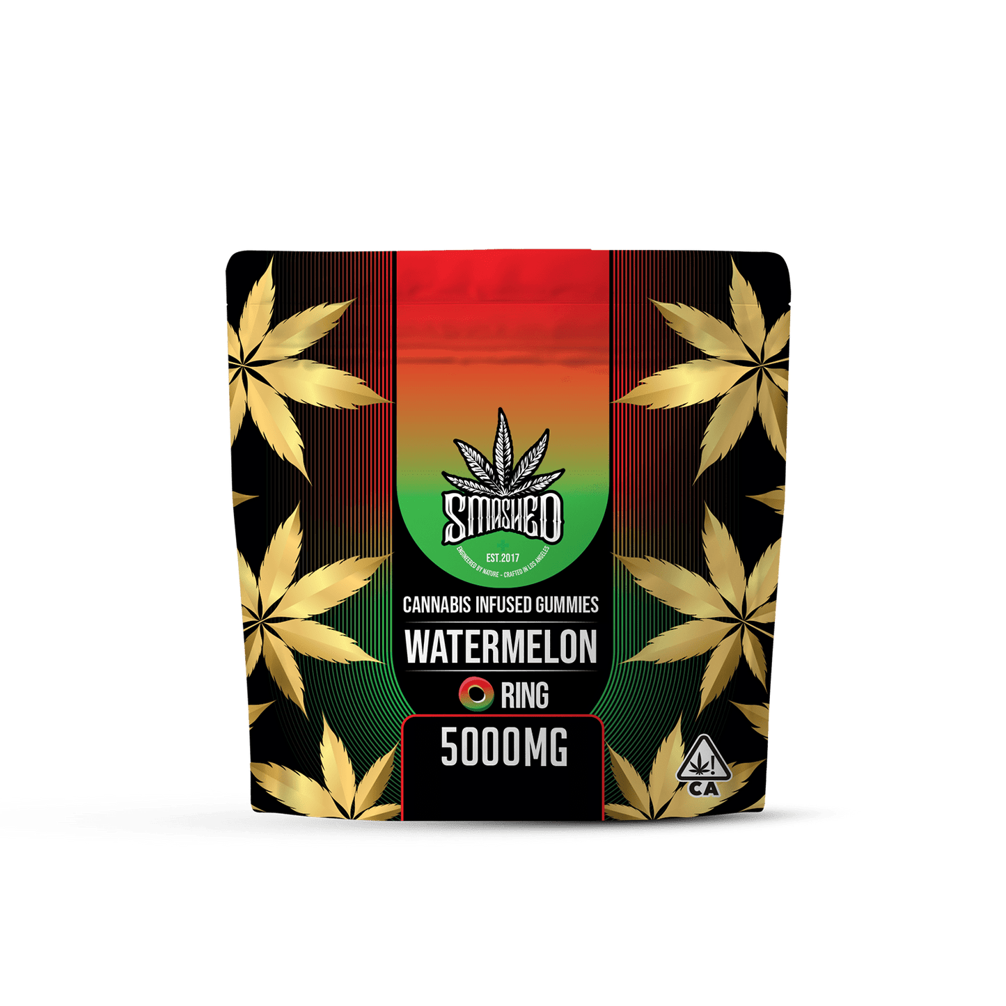 5000mg Smashed Watermelon Rings - Smashed Brand - 