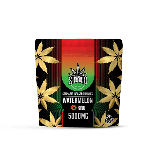 5000mg Smashed Watermelon Rings - Smashed Brand - 