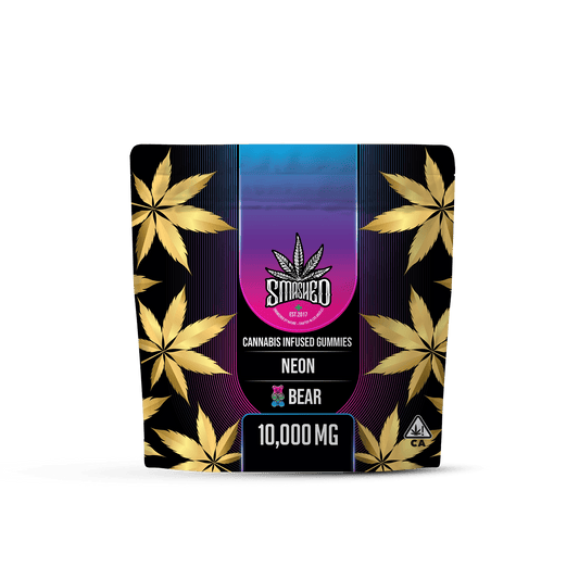 Smashed 10,000mg Neon Bears - Smashed Brand - 