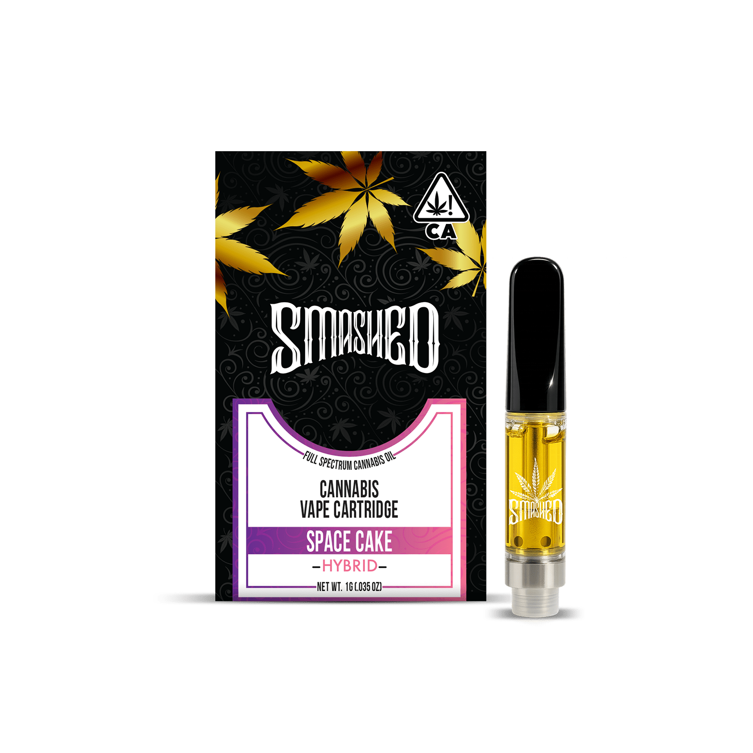 Smashed Cartridge 1G Space Cake (Hybrid) - Smashed Brand - 