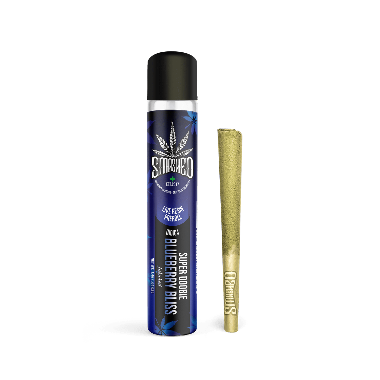 Super Doobie Blueberry Bliss (Indica) - Smashed Brand - 